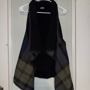 Mossimo Supply Co. Charcoal Fleece Vest